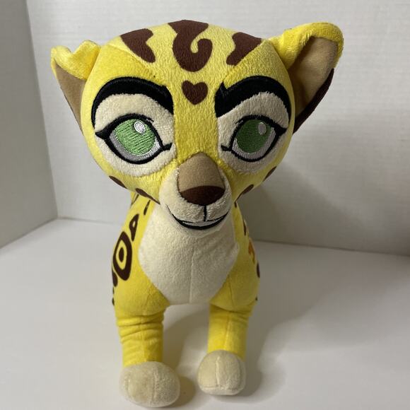 Disney Store Lion Guard Fuli Plush Toy Cheetah The Lion King 12"x 11" - Picture 1 of 6